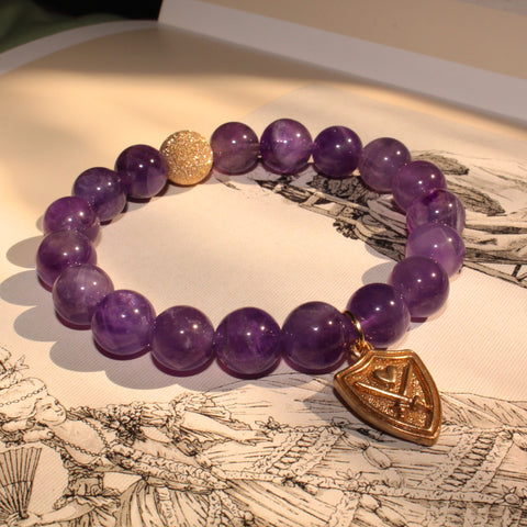 WIZARDLY Amethyst Bracelet at Wizardly.com